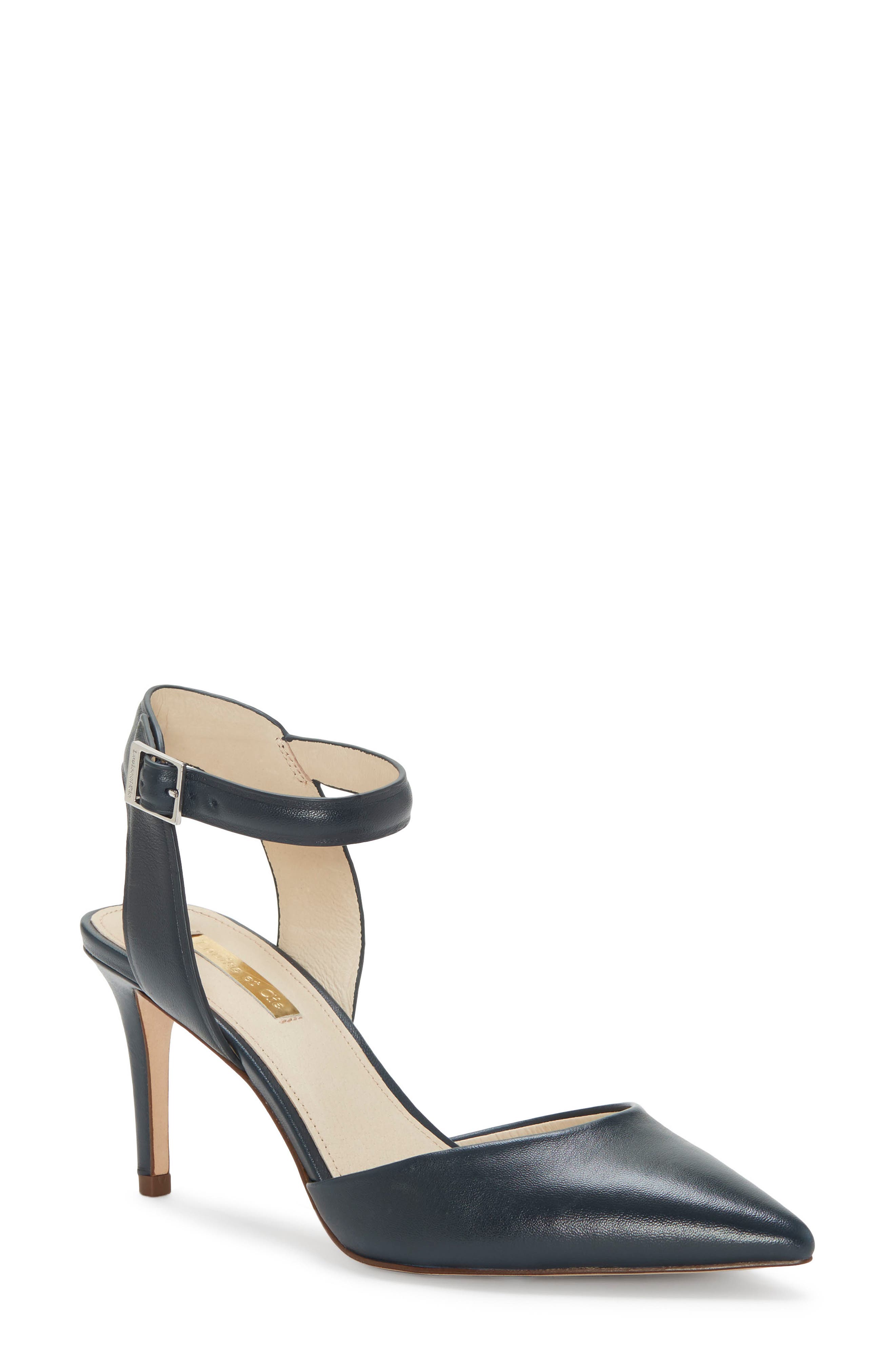 Kota Ankle Strap Pump, Main, color, BLUEBERRY NAPPA