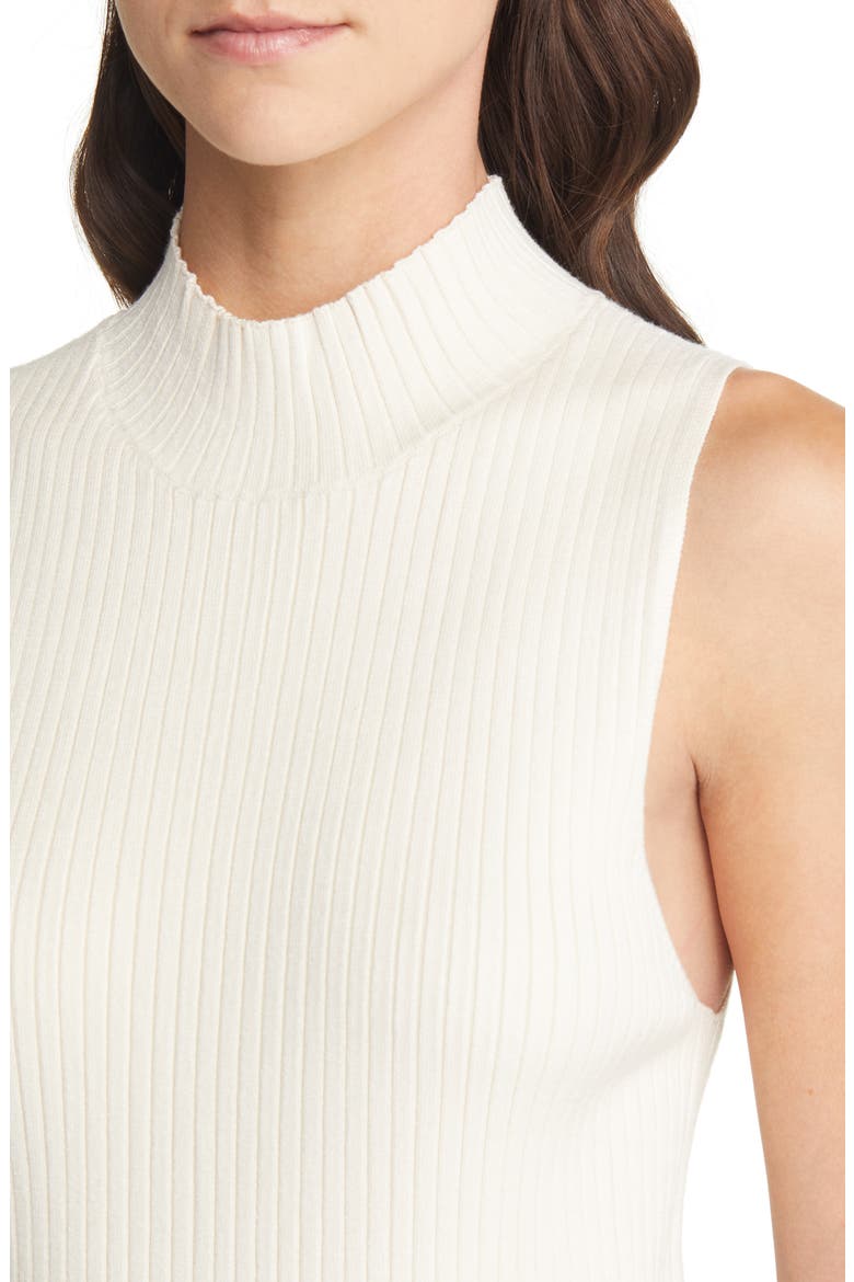 Pearson Mock-Neck Sweater Tank, Alternate, color, ANTIQUE CREAM