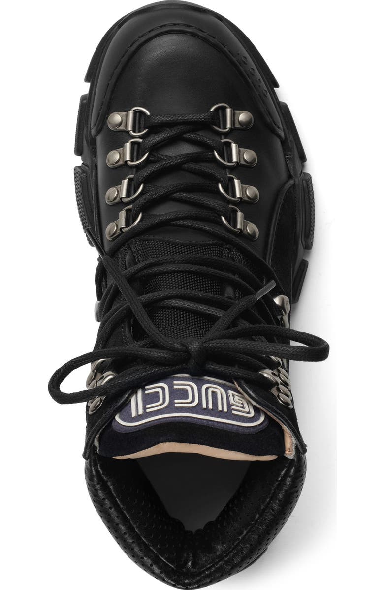 Gucci Lace-Up Boot, Alternate, color,