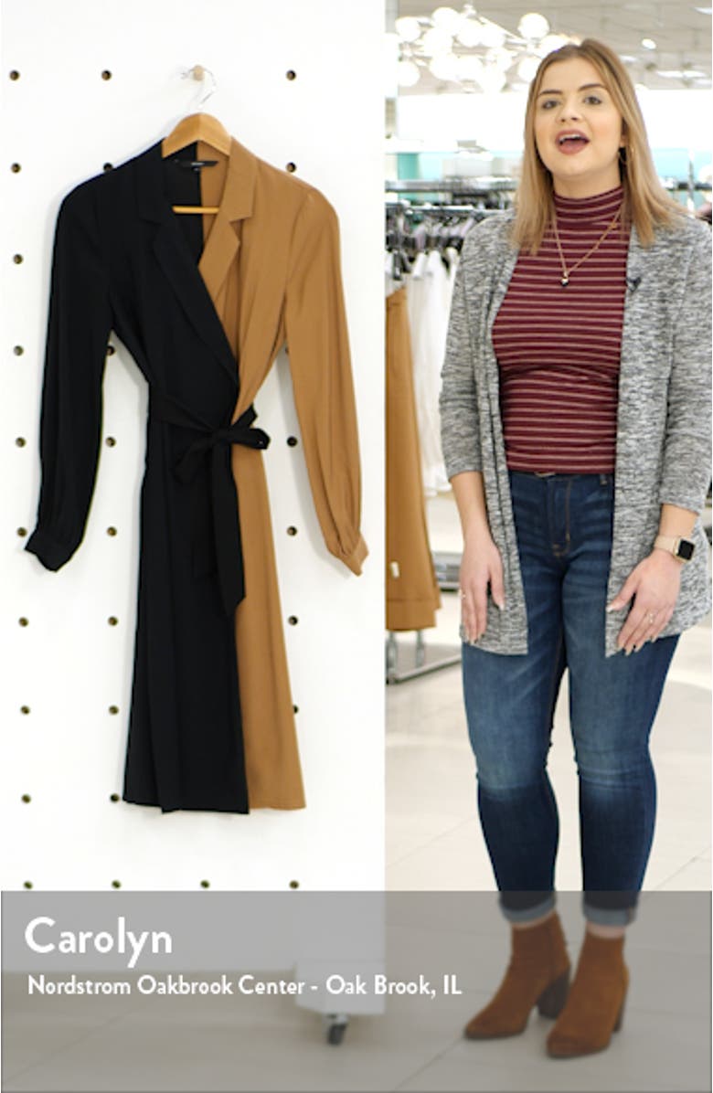 Long Sleeve Shirtdress, sales video thumbnail