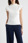 Elie Tahari The Katy Button Detail Sweater