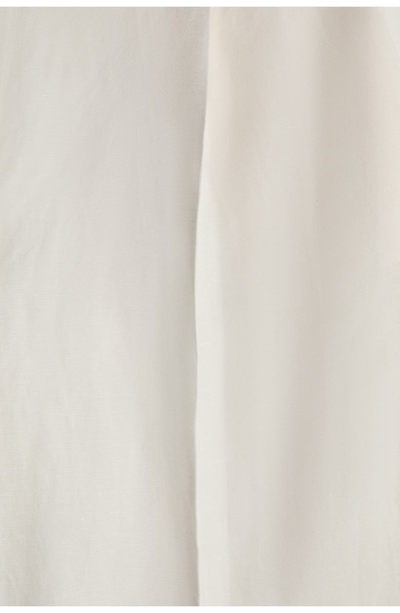 H&M Wide Linen-blend Culottes, Alternate, color, 