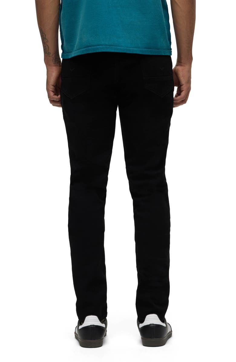 Hudson Jeans Zack Skinny Jeans, Alternate, color, Raven