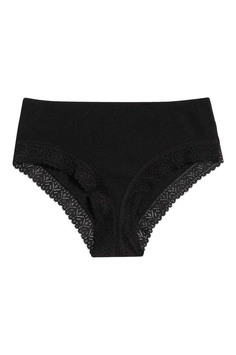 Eugenie Boyshort Panties, Main, color, BLACK