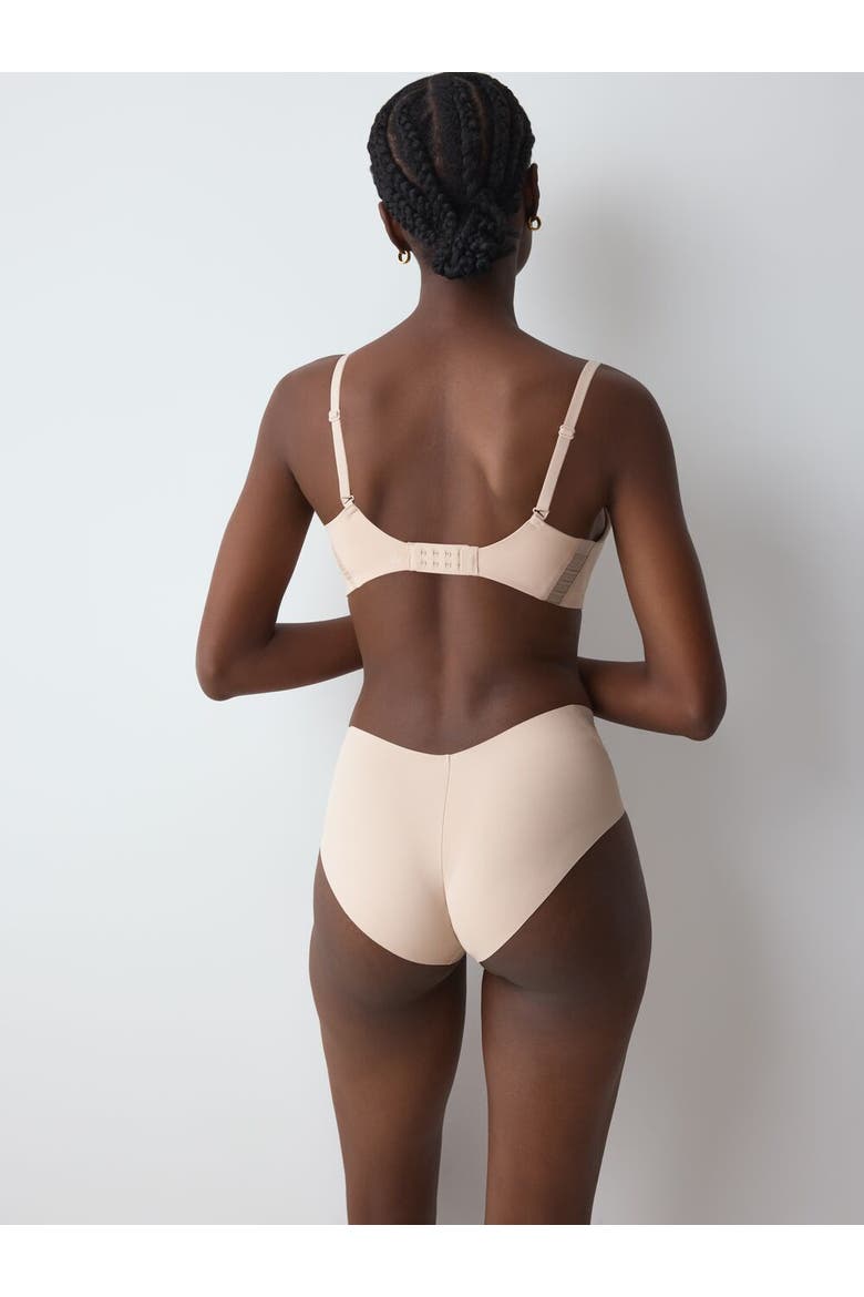 Flex Smart Seamless Wireless Padded Bra, Alternate, color, Rose Brown