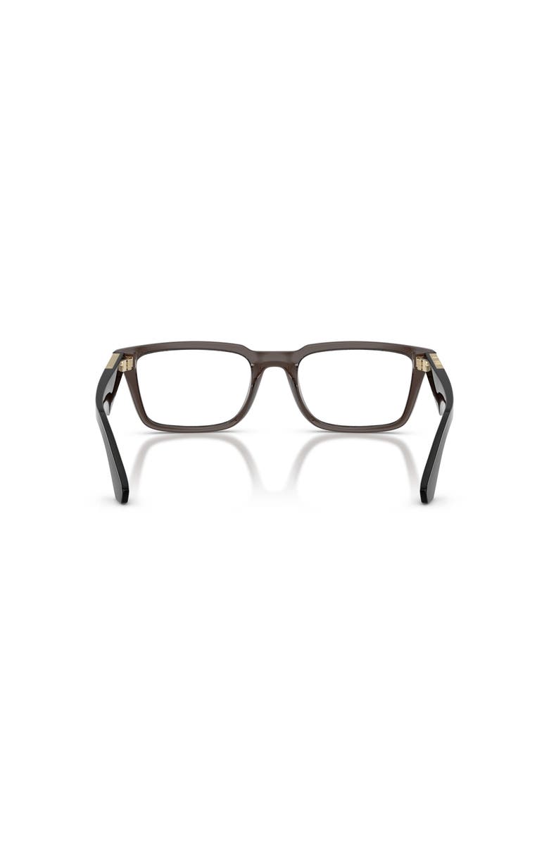 Burberry 54mm Rectangle optical glasses, Alternate, color, Grey