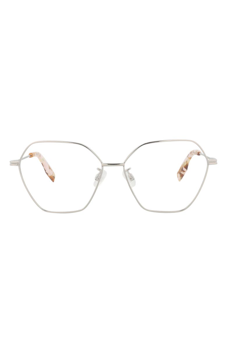 McQueen 56mm Cat Eye Optical Glasses, Main, color,