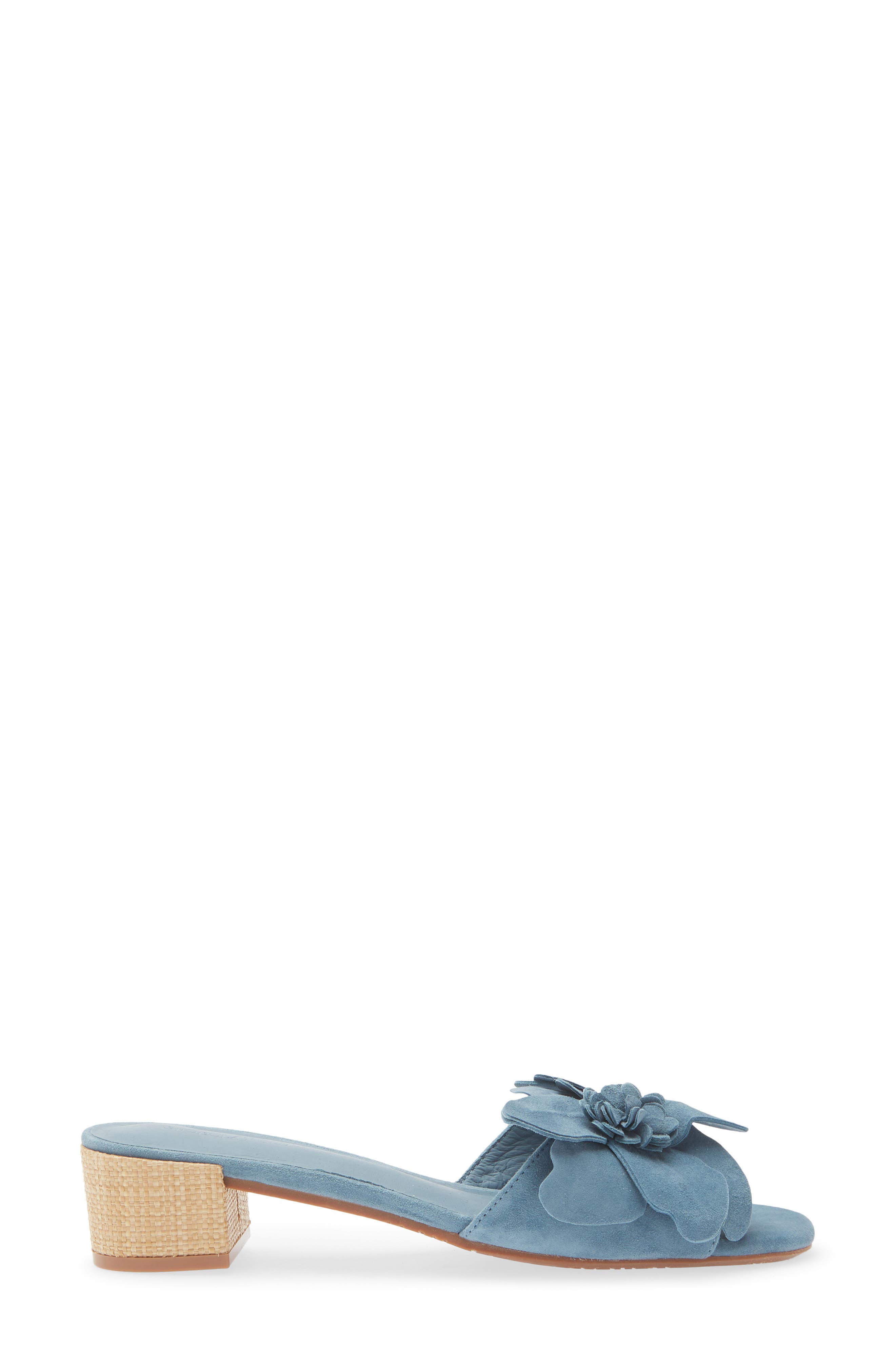 Baja Embellished Sandal, Alternate, color, BLUE SUEDE