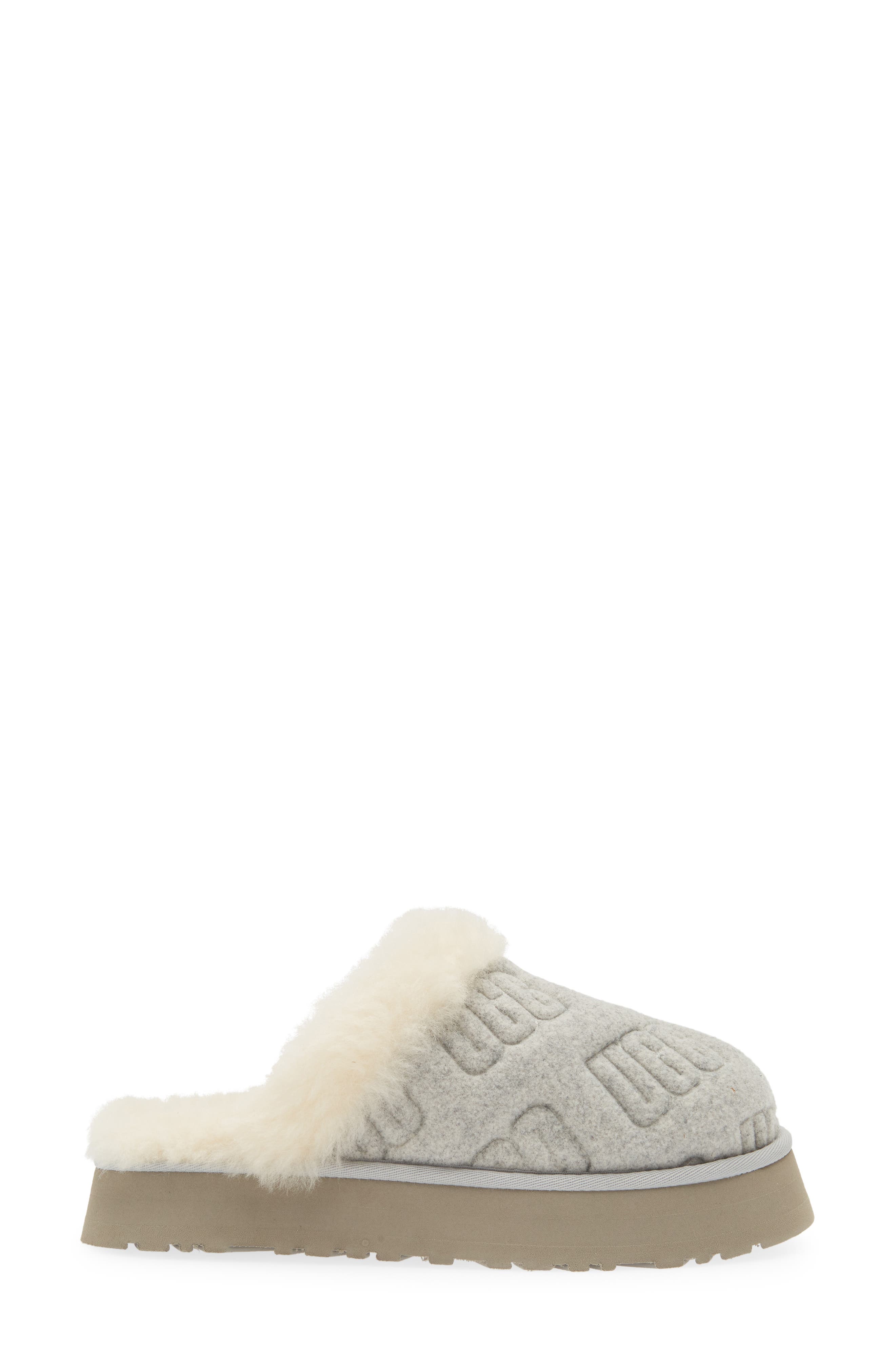 UGG<sup>®</sup> Disquette Felted Shearling Lined Slipper, Alternate, color, 