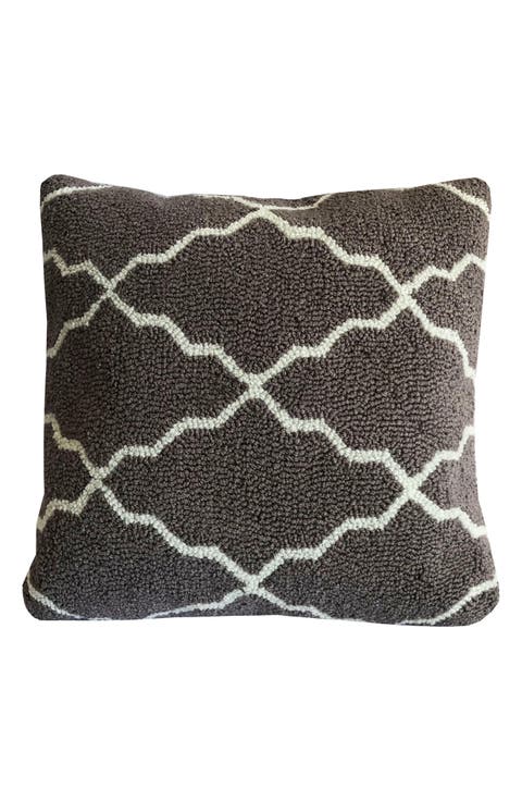 Lattice Grey Pillow