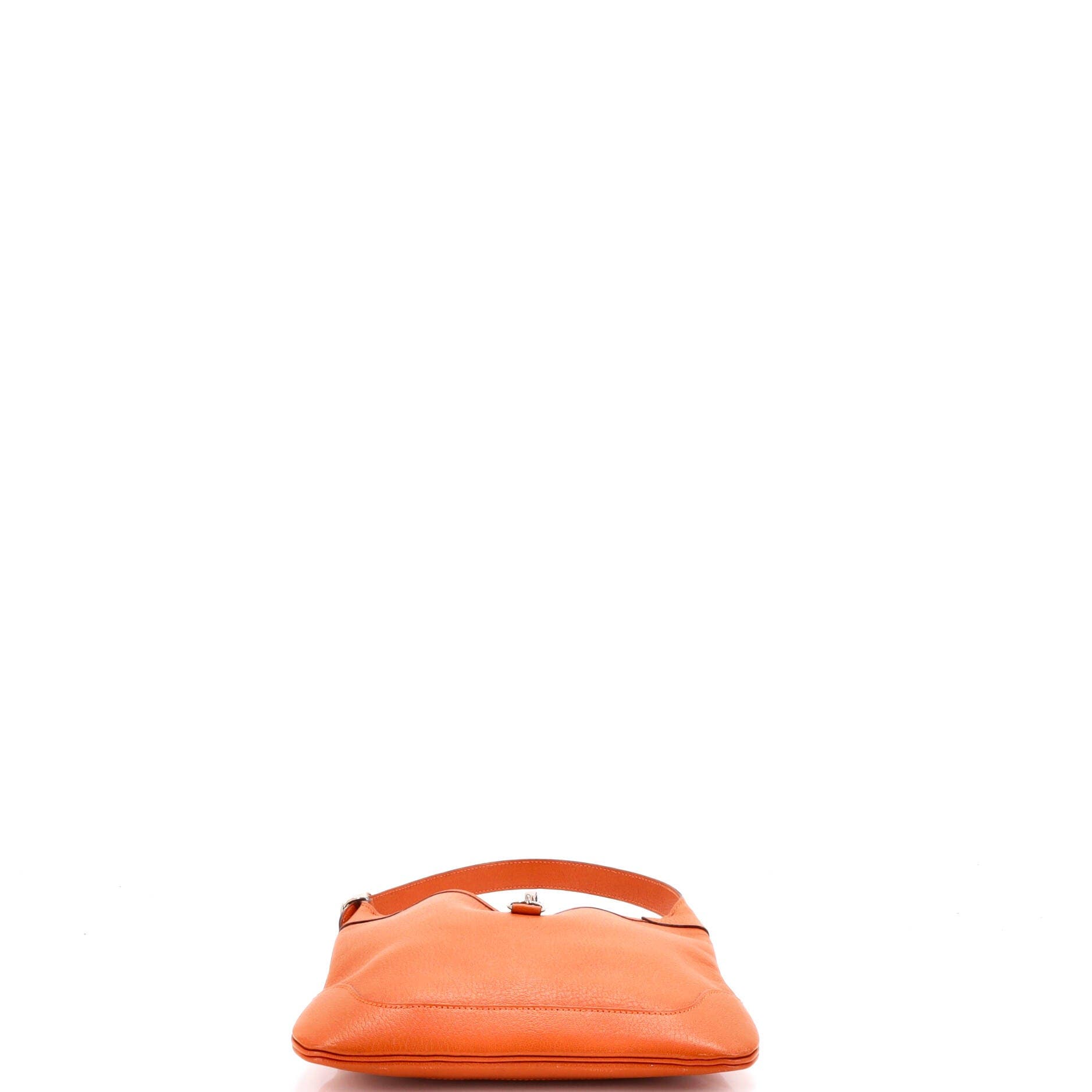 Pre-Owned Hermes Trim Bag Chevre de Coromandel 23, Alternate, color, Potiron