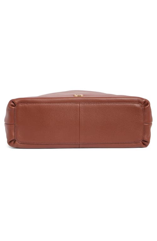 Sam Edelman Kara Medium Buckle Hobo Bag In Brandy