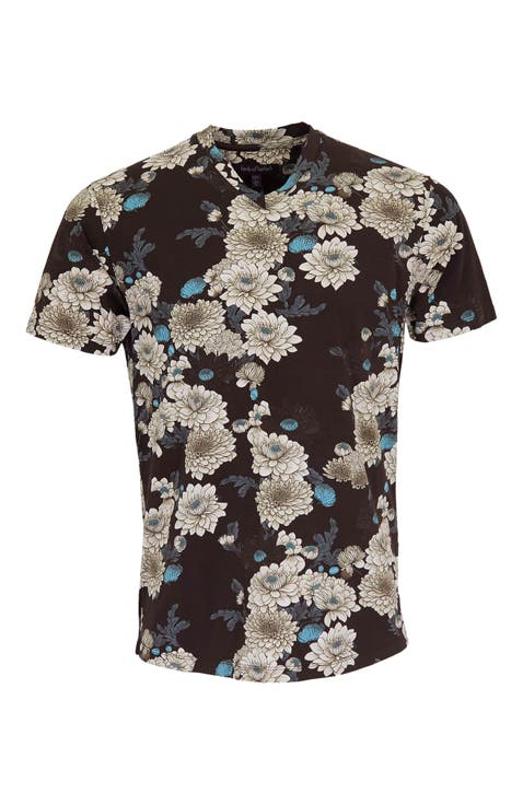 Maze V-neck Tee