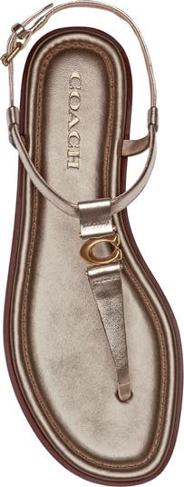 【Coach】 Jessica Sandal レザーサンダル ◆国内発送◆ JESSNDBW-2.jpg
