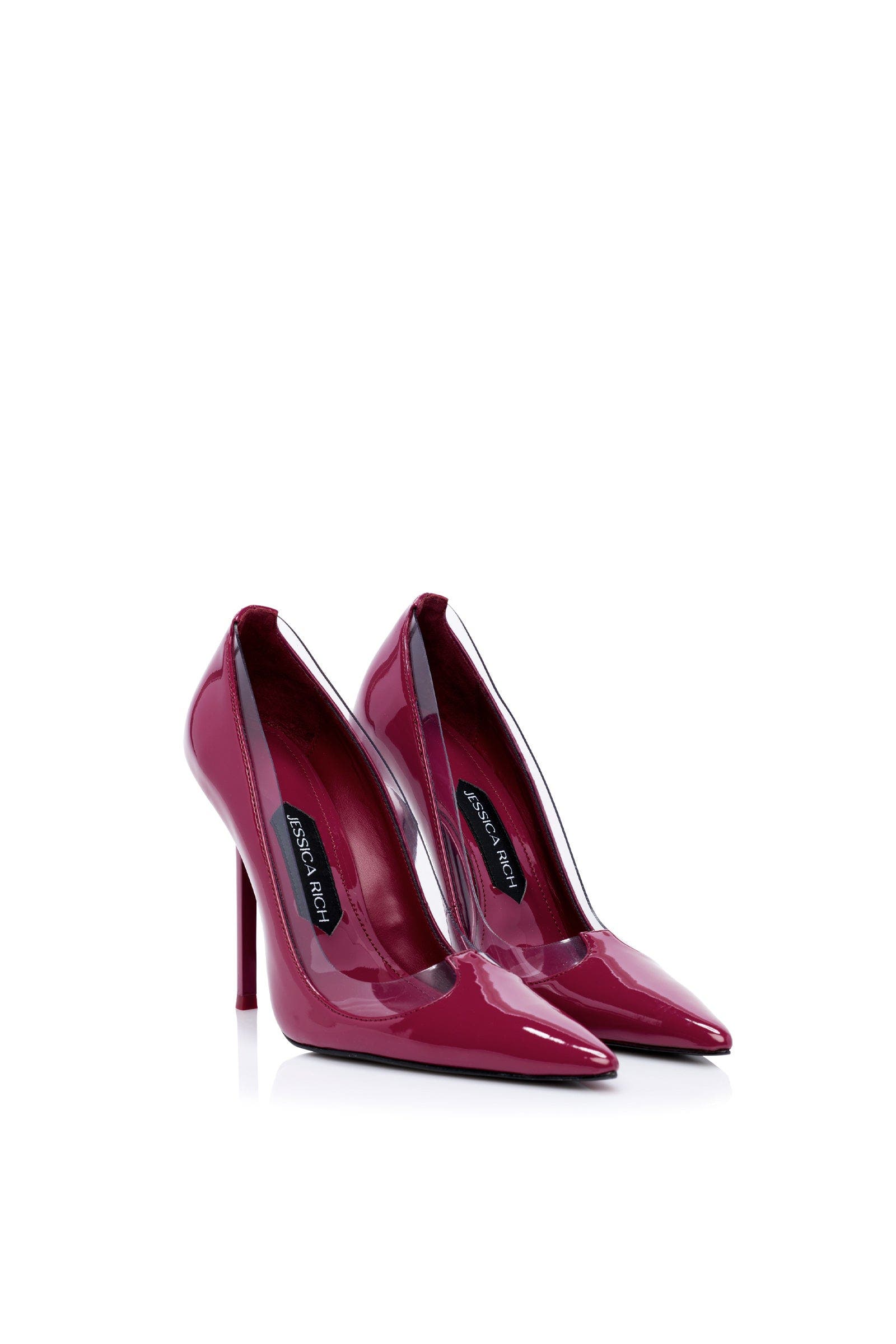 Lucid Stilleto Heel, Alternate, color, Burgundy