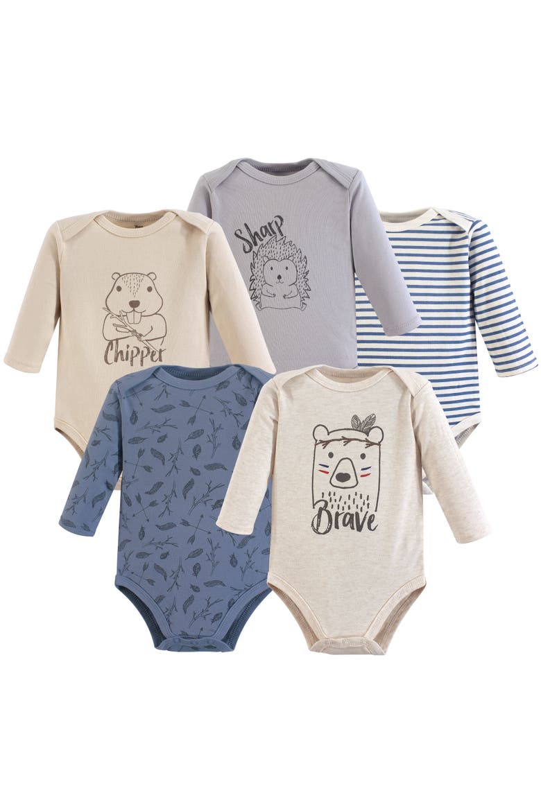 Breathable Cotton Full-Body Suits, Main, color, Wild Woodland