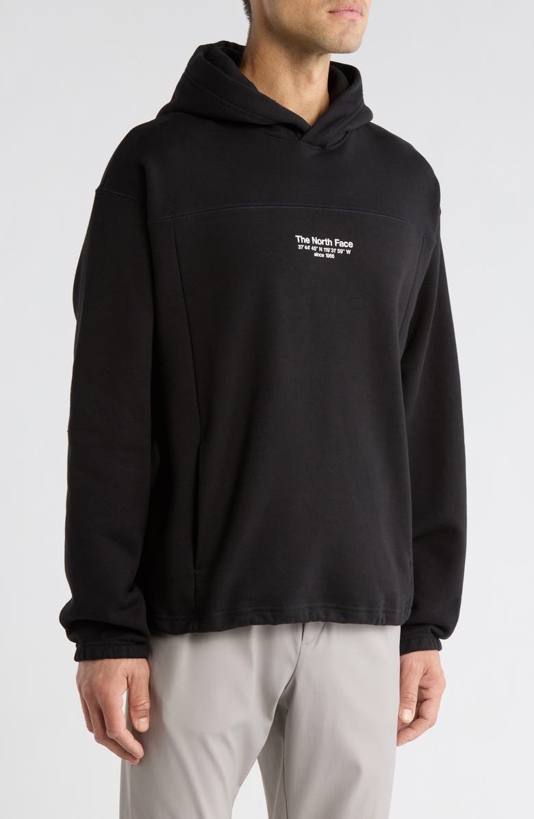 The North Face Places We Love - Everest Pullover Hoodie, Alternate, color, Tnf Black