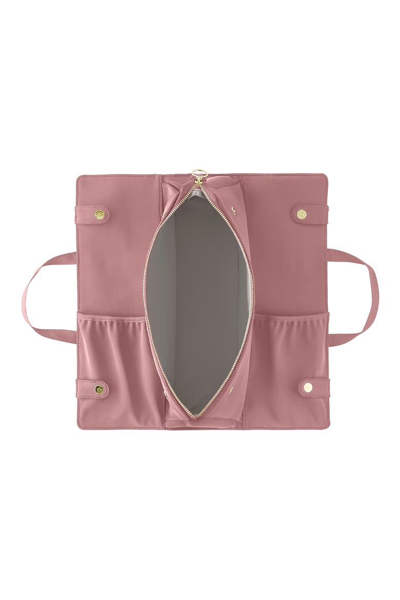 Hair Tools Bag, Alternate, color, MAUVE/ STONE