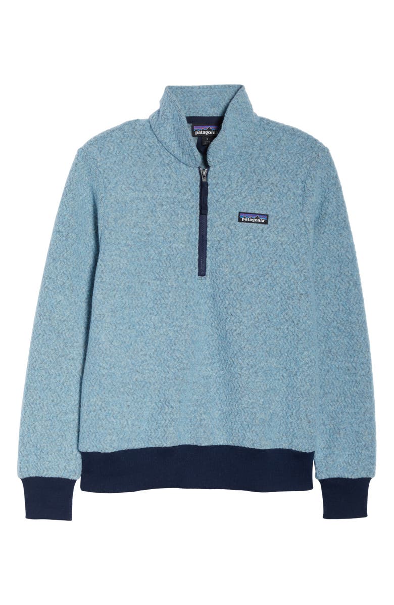 Patagonia Woolyester Fleece Quarter Zip Pullover, Alternate, color,