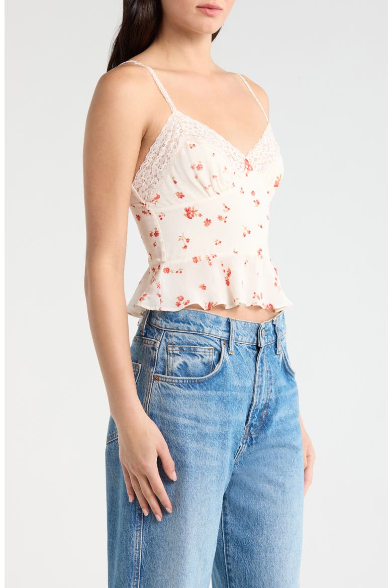 Anouk Floral Print Camisole, Alternate, color, LOVIE