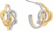 Juvell Two Tone Hoop Earrings