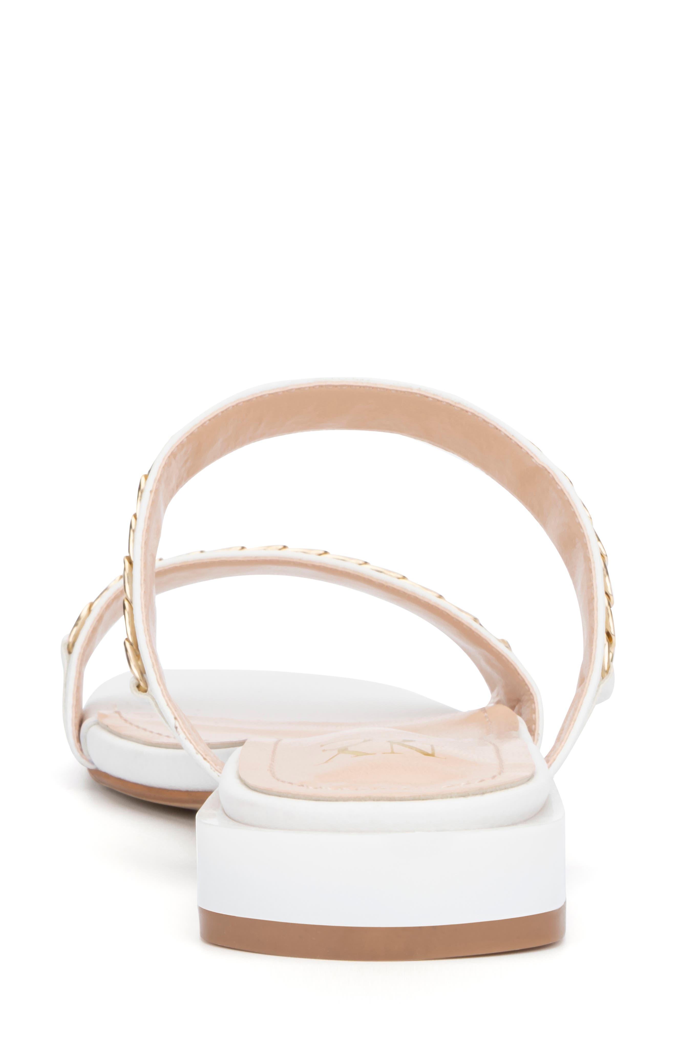 NEW YORK AND COMPANY Becki Flat Sandal, Alternate, color, 