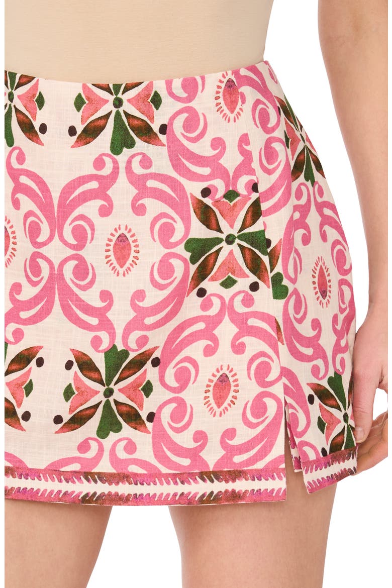 Printed Skort, Alternate, color, VANILLA CREAM