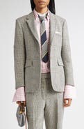 Thom Browne Pow Glen Plaid Hunting Tweed Single Breasted Blazer