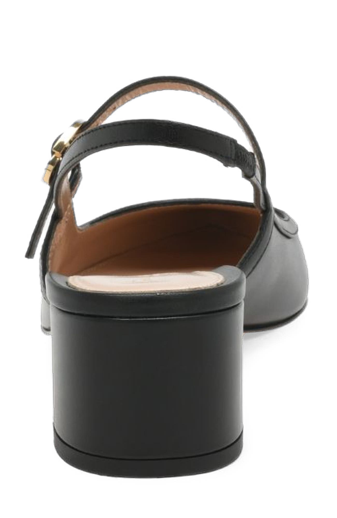 Allette Pump, Alternate, color, Black Calf Leather