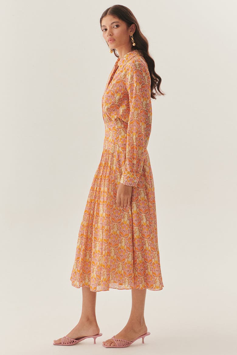 Eloise Collar Floral Shirt, Alternate, color, MULTI COLOR