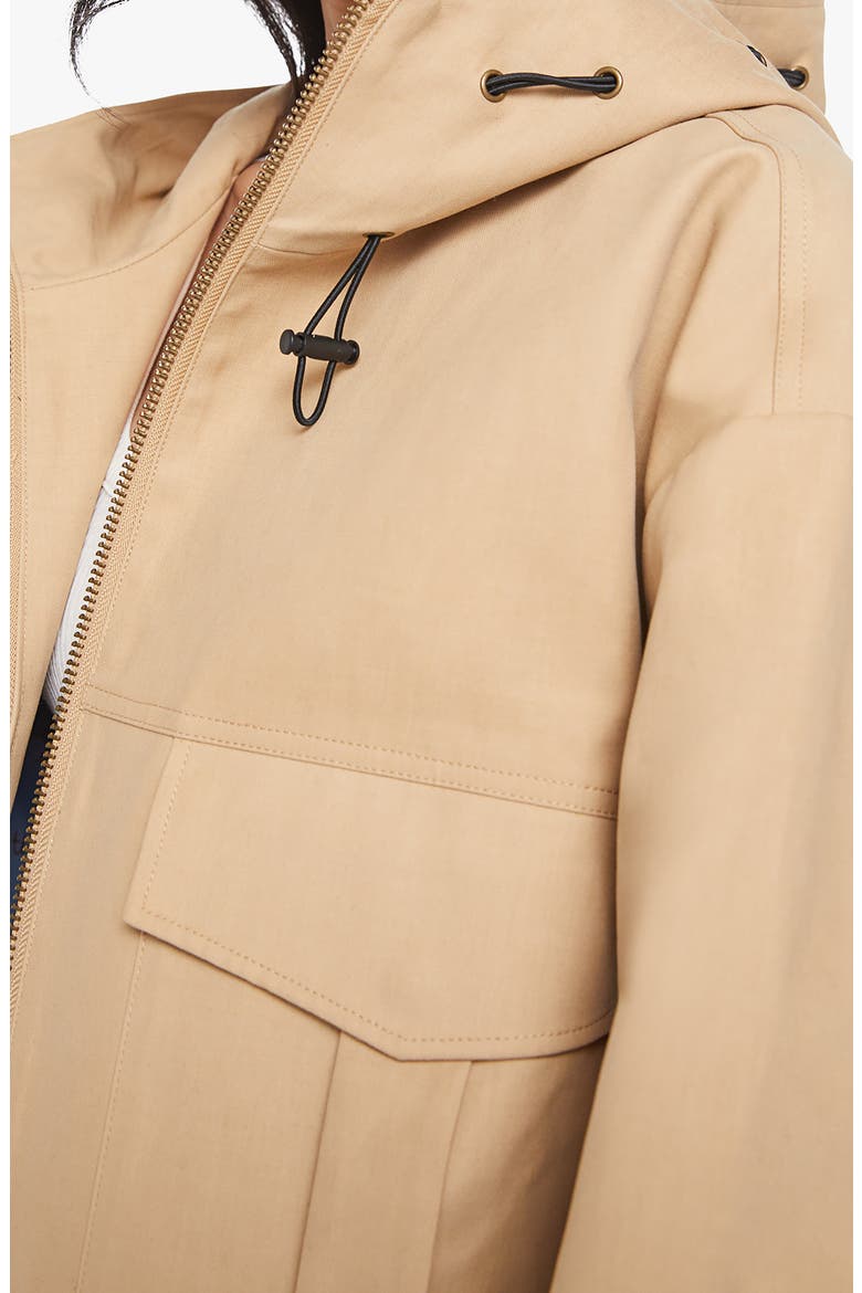 The Light Drizzle Hooded Cotton Jacket (Women) | Nordstrom