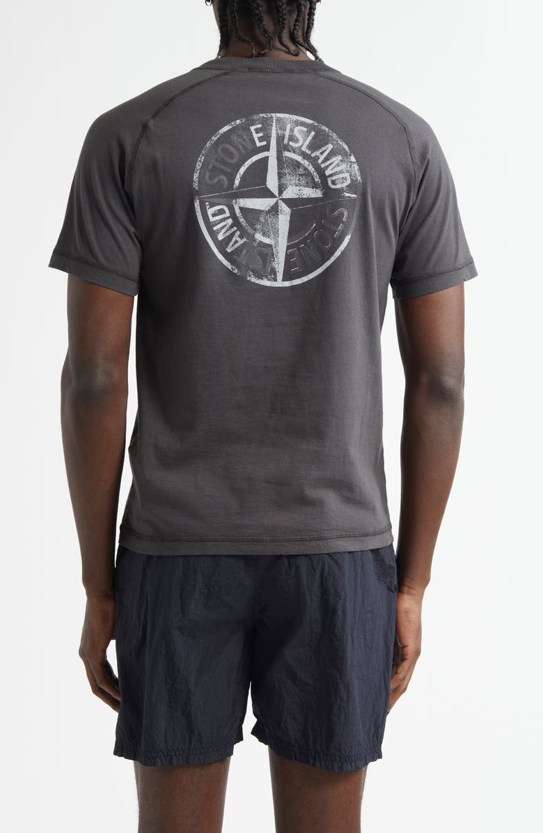 Stone Island Logo Graphic T-Shirt, Alternate, color, 