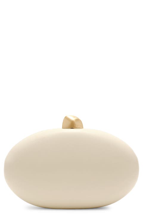 Eviana Leather Clutch