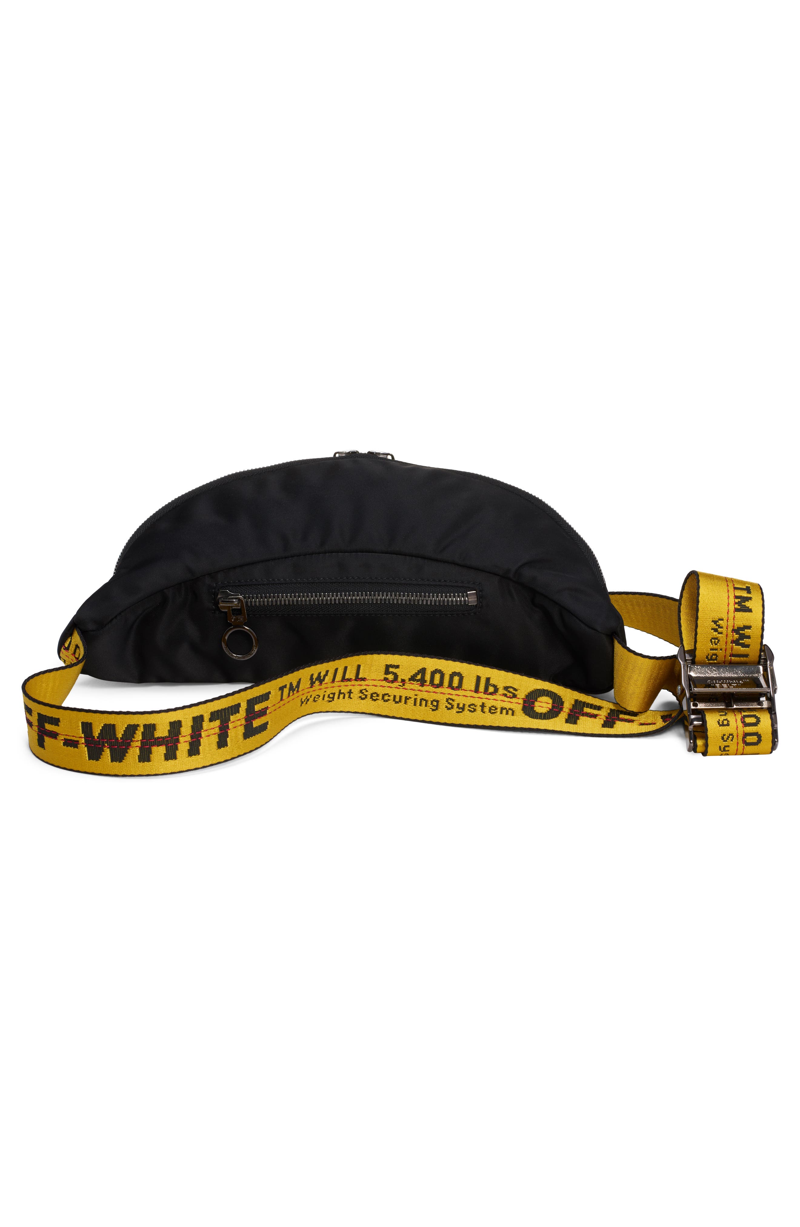 Off-White Belt Bag, Alternate, color, 