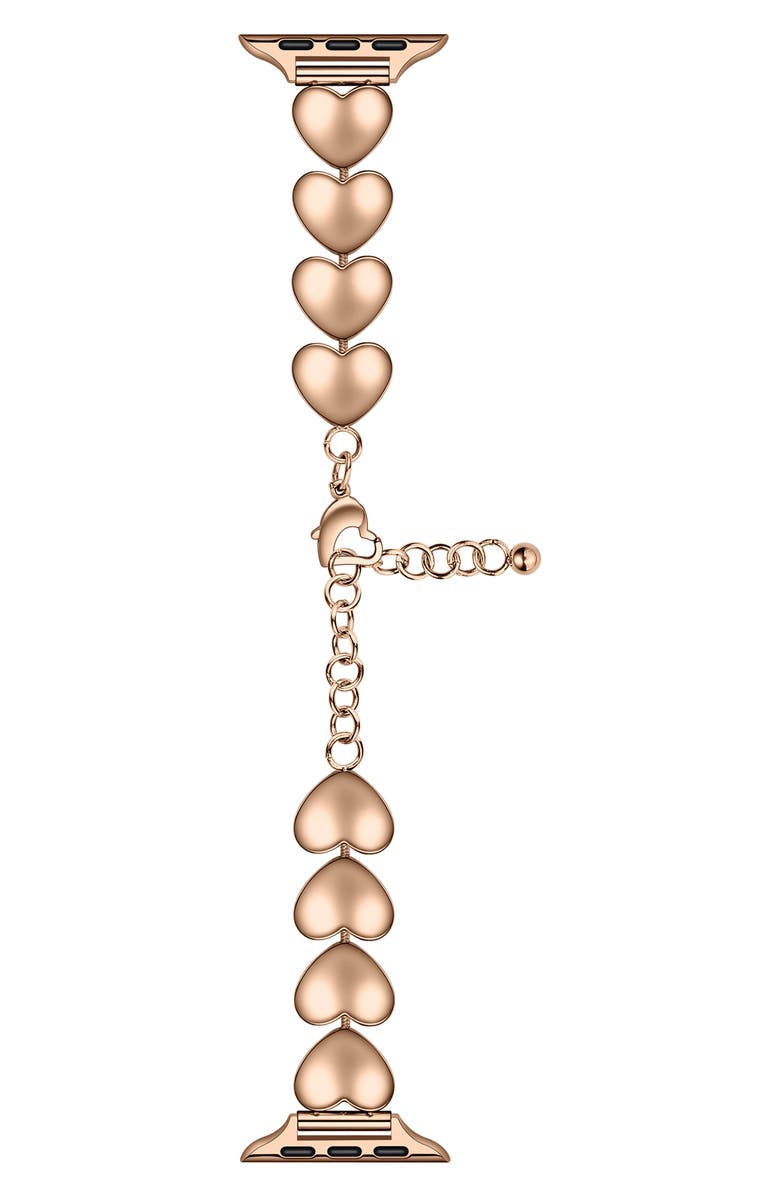 Posh Tech Lover Heart Apple Watch<sup>®</sup> Watchband, Main, color, 