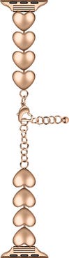 Posh Tech Lover Heart Steel Apple Watch® Bracelet Watchband
