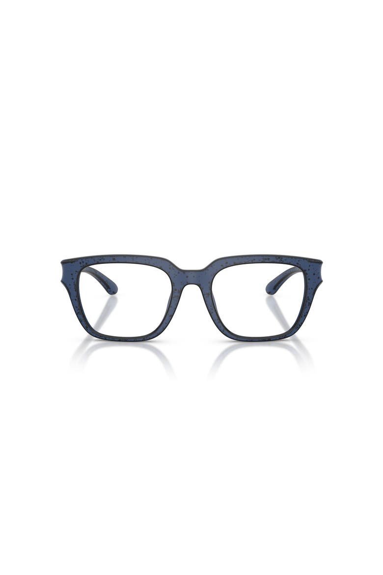 52mm Square optical glasses, Alternate, color, Blue