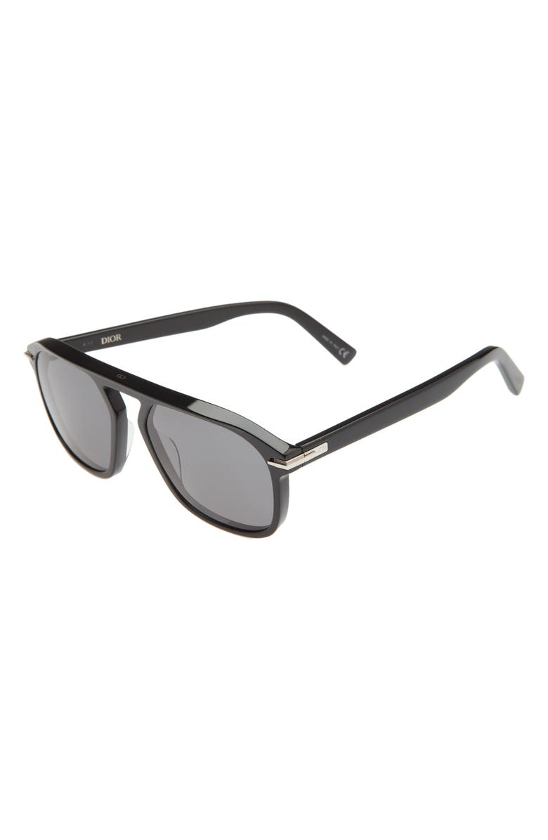 DIOR Blacksuit 55mm Polarized Sunglasses, Alternate, color,