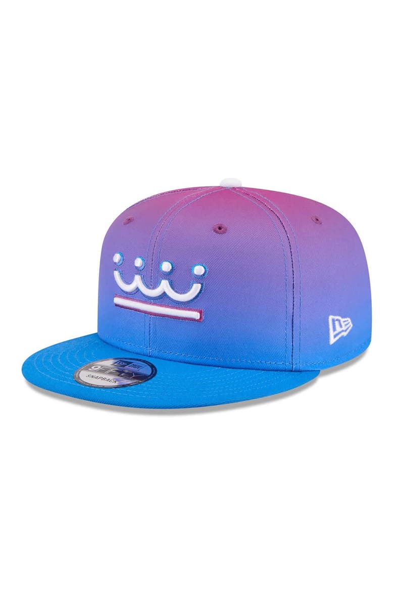 Men's New Era Purple/Blue Kansas City Royals 2026 City Connect 9FIFTY Snapback Hat, Main, color, Purple