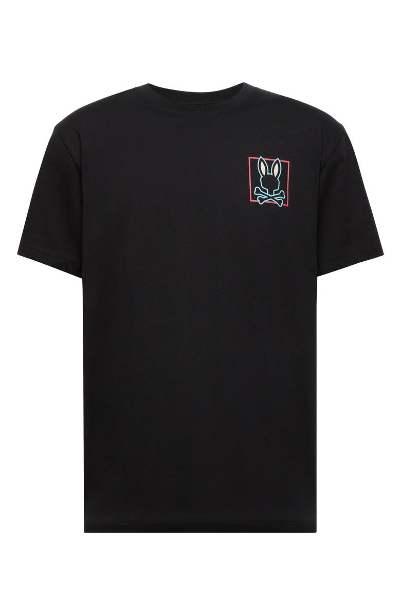 Psycho Bunny Jesse Pima Cotton Graphic T-Shirt, Alternate, color, 