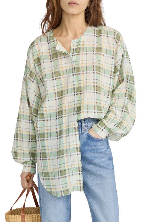 The Plaid Utility Button-Up Shirt