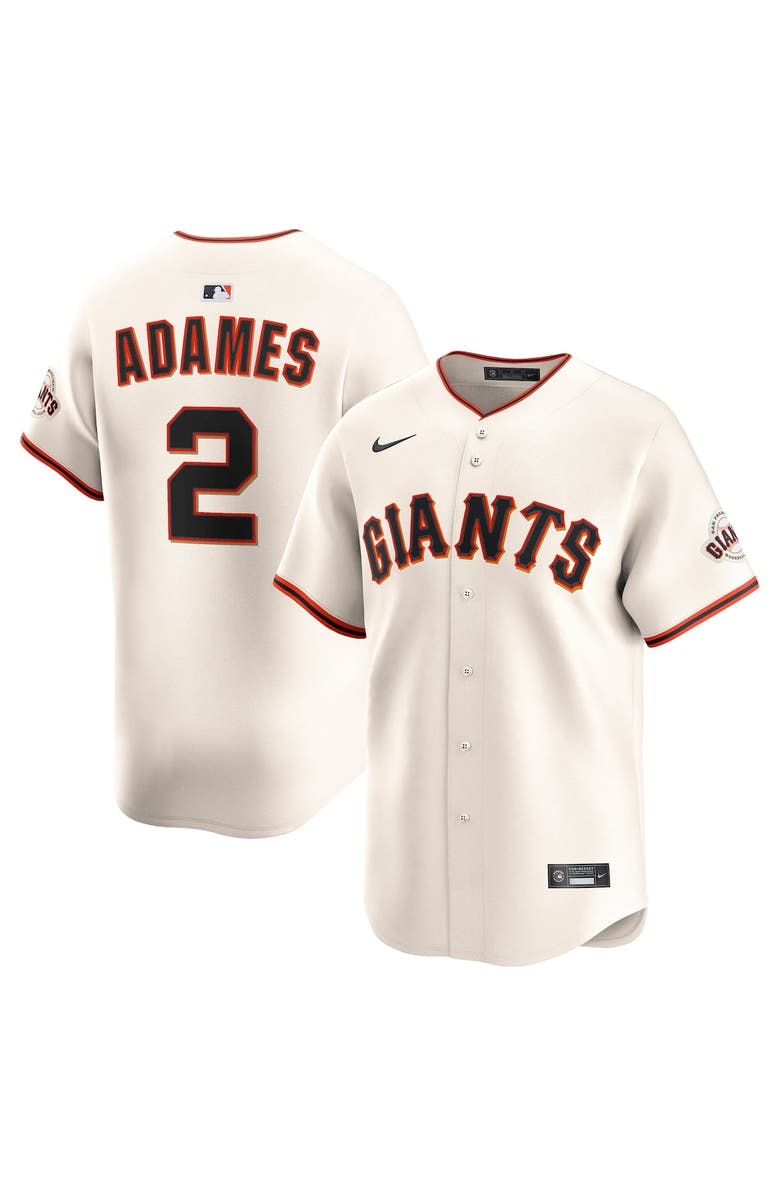 Nike Men
s Nike Willy Adames Cream San Francisco Giants Home Limited Player Jersey, Main, color, Cream