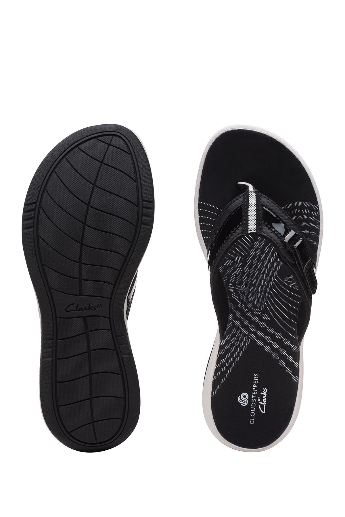 Clarks® Sunmaze Wave PU Sandal (Women) | Nordstromrack