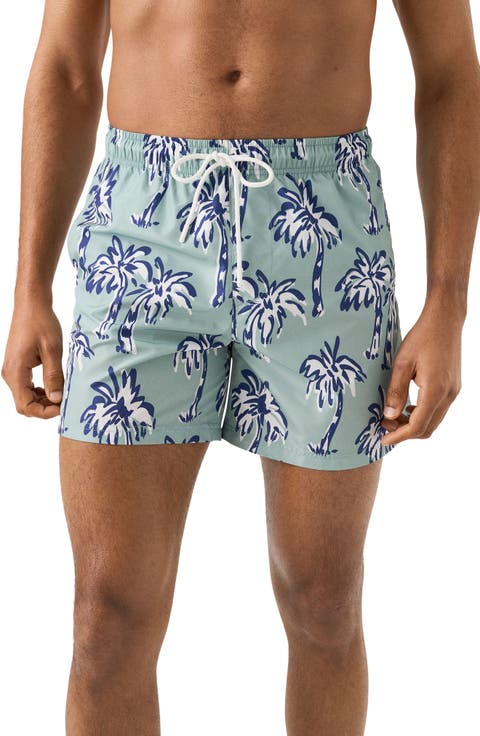 Palm Tree Swim Trunks