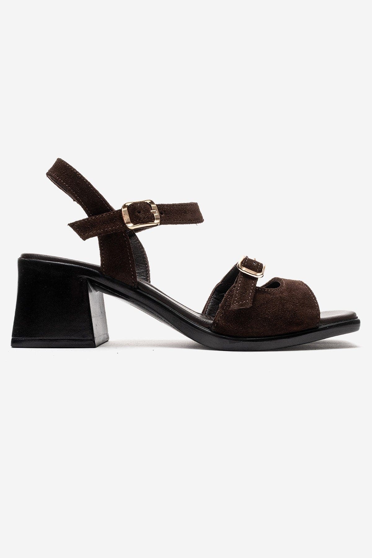 Forever & Always Shoes Yolen Leather Block Heel Sandal, Alternate, color, 