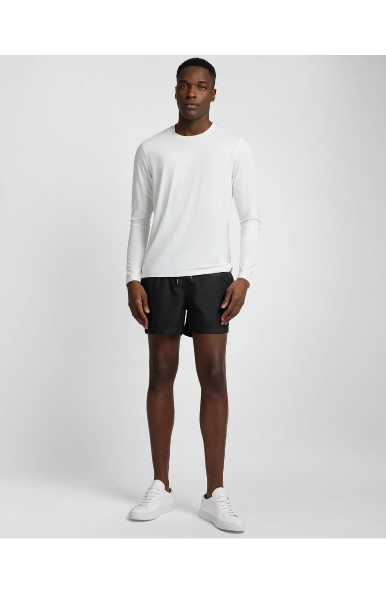 Onia Stretch Nylon Rash Guard, Alternate, color, White