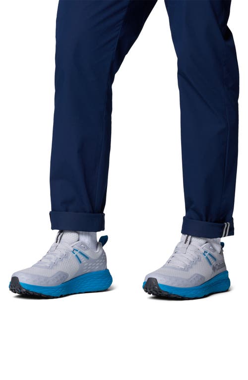 Columbia Konos™ Trs Outdry™ Waterproof Hiking Shoe In Cumulus Grey/blue Echo
