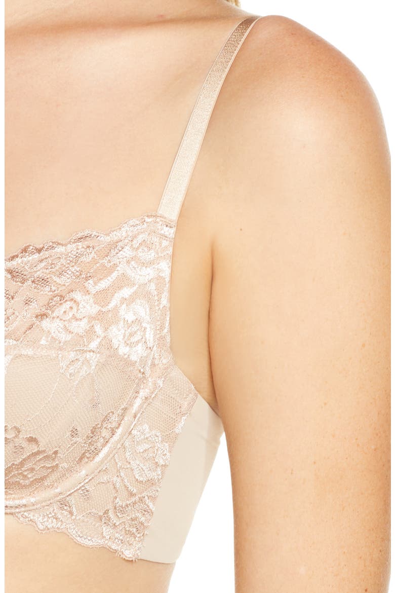 Renew Full Fit Underwire Bra, Alternate, color, CAFE