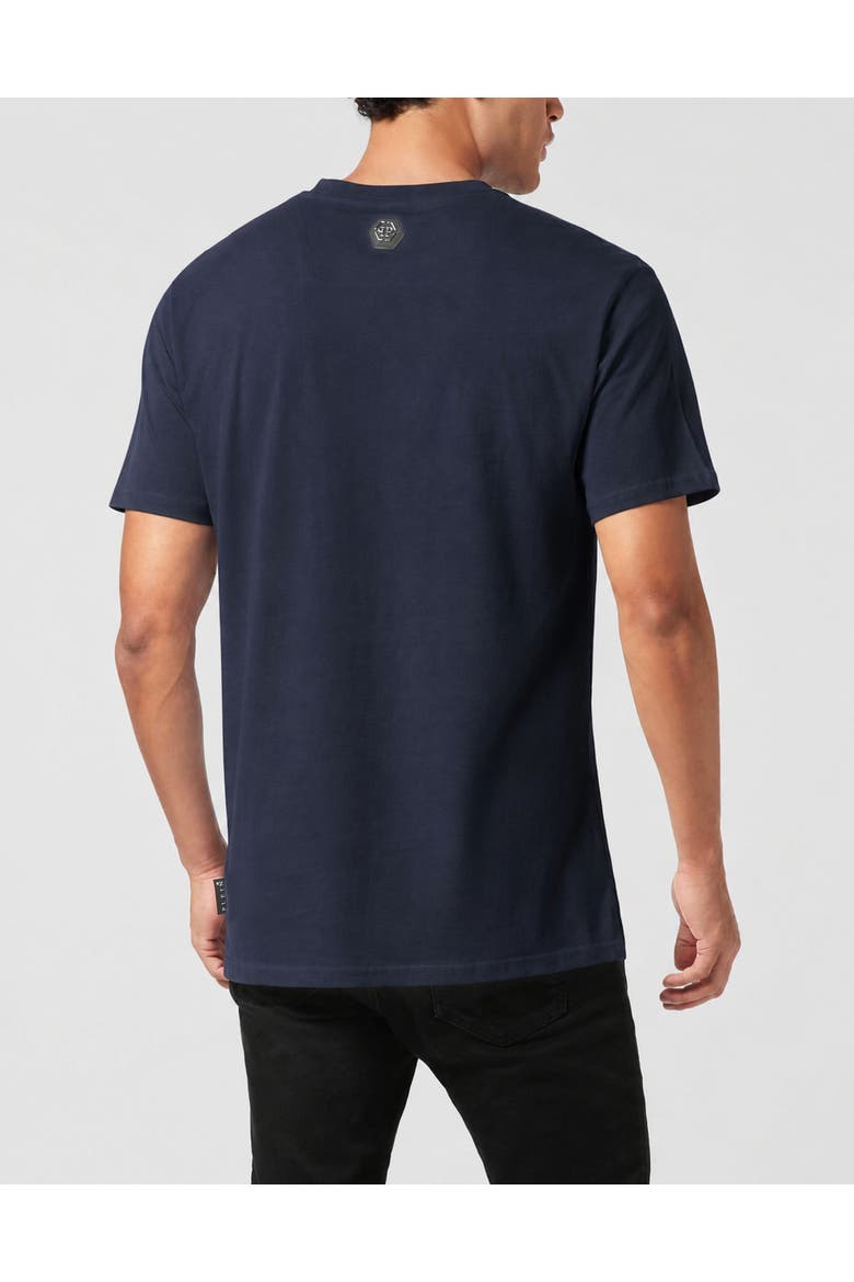 Round Neck T-Shirt Greatness Men, Alternate, color, navy