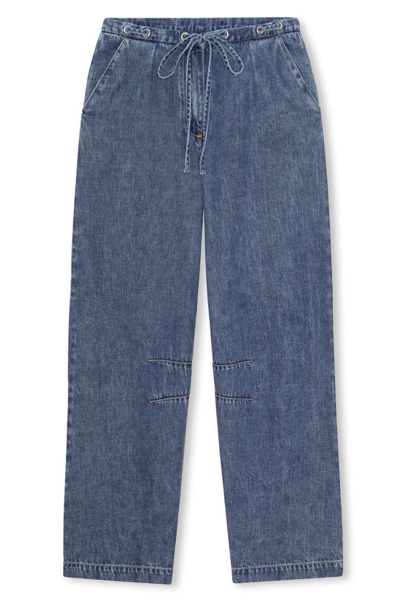 Barry Straight Leg Pants, Alternate, color, BLUE LAGOON